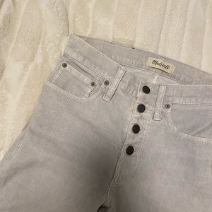 madewell cali demi bootcut corduroy jeans